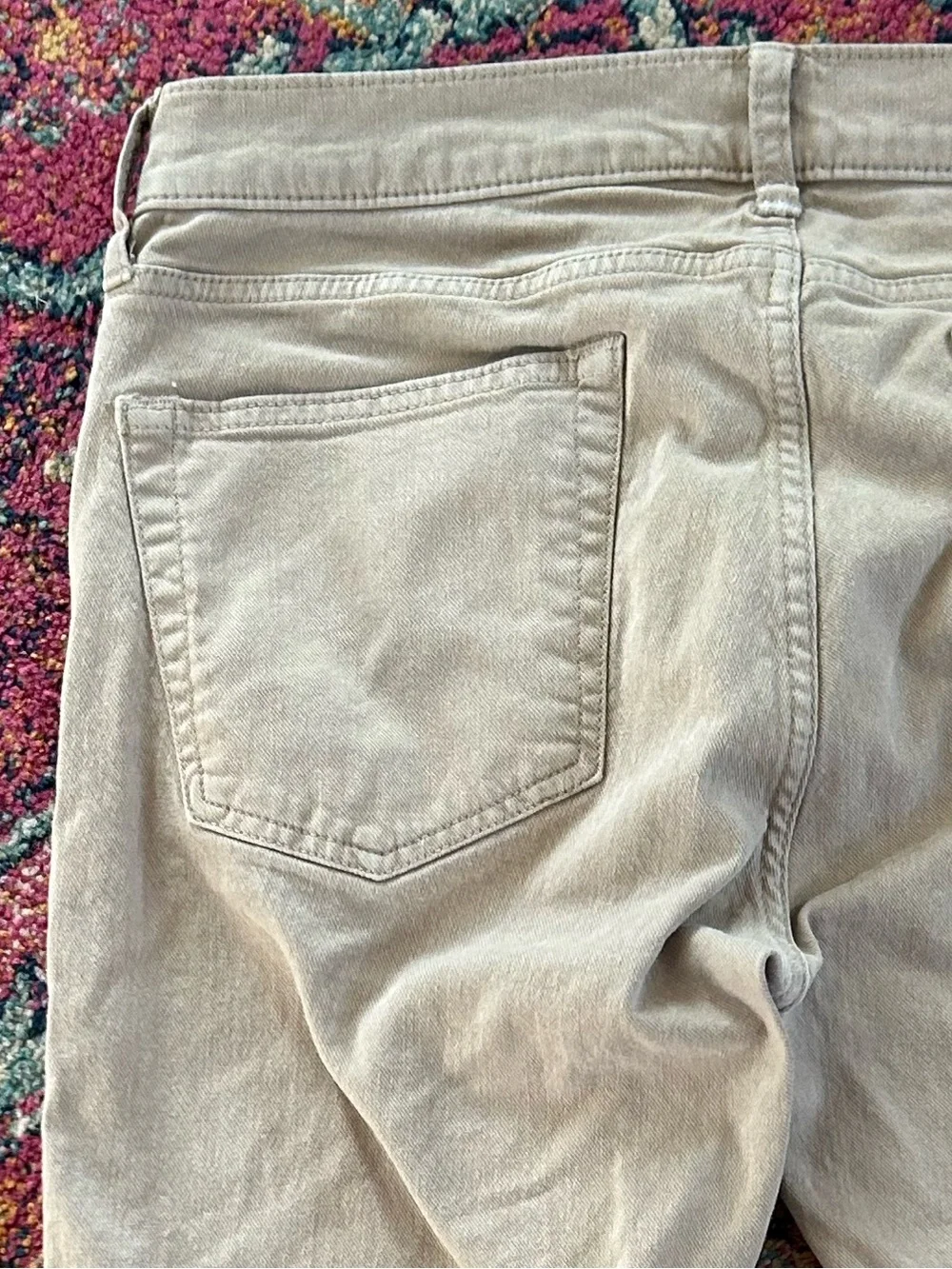 J. Crew | Men’s ‘Dusty Khaki’ Slim Fit Garment Dyed 5-Pocket 484 Jeans Sz 31x32